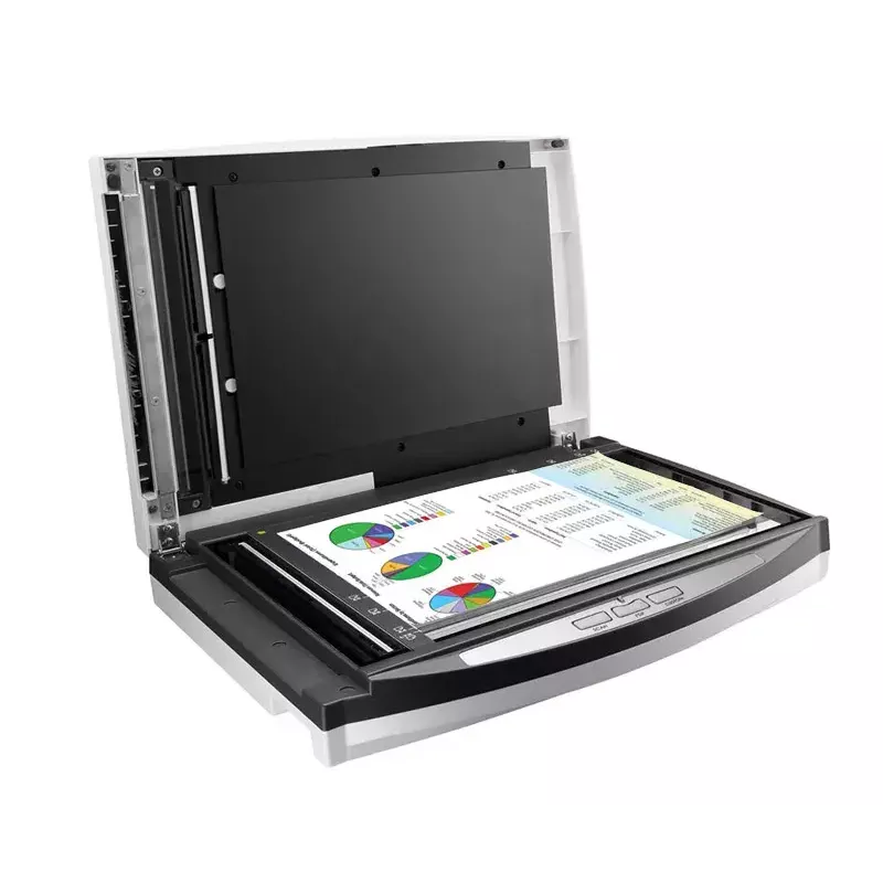 Plustek SmartOffice PL4080 ADF Flatbed & ADF scanner 600 x 600 DPI A4 Black, Grey