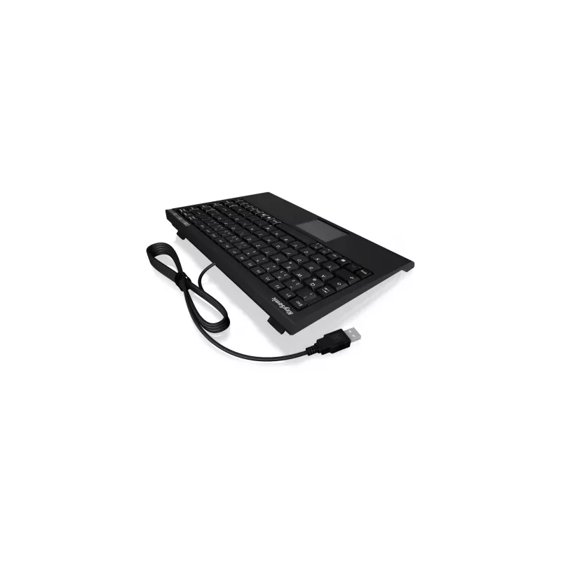 KeySonic ACK-595C+ (DE) keyboard Office USB QWERTZ German Black