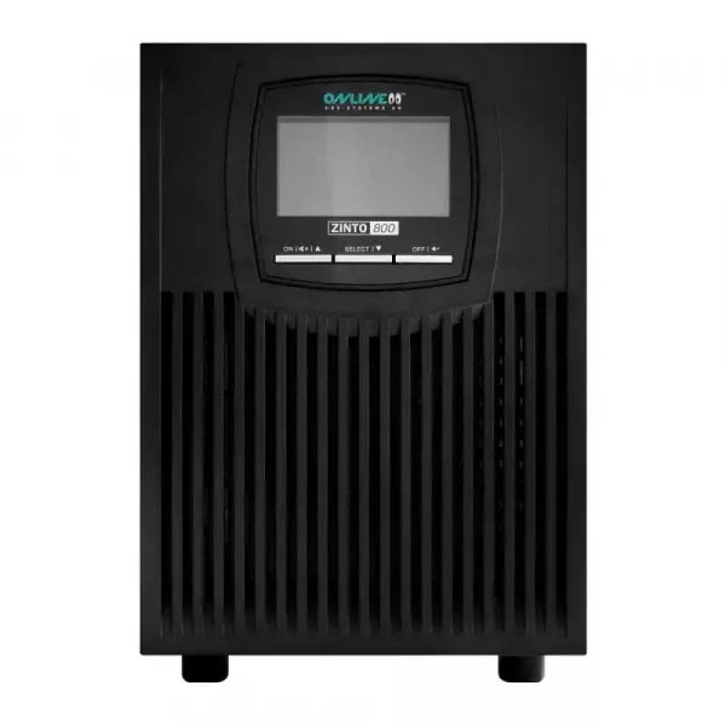 Uninterruptible Power Supply UPS ONLINE USV-Systeme ZINTO 800 T 0.8 kVA 720 W 8 AC outlets