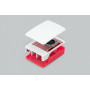 Raspberry Pi 5 Case, Red/White, with Active Cooling Fan (SC1159)