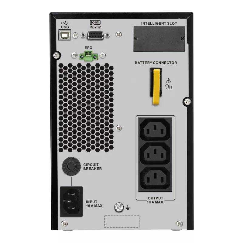 APC SRV1KI-E uninterruptible power supply (UPS) Double-conversion (Online) 1 kVA 900 W 3 AC outlet(s)