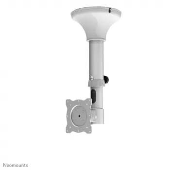 Neomounts FPMA-C025SILVER Monitor/TV mount ceiling 10-30 inch - h 37-47 cm - tiltable