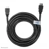 Neomounts HDMI25MM HDMI cable - 7.5 metres, 7.5 m, 10.2 Gbit/s, Black