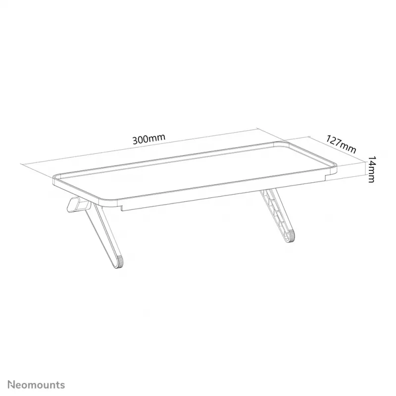 Neomounts AWL28-220BL1 Multimedia holder - universal