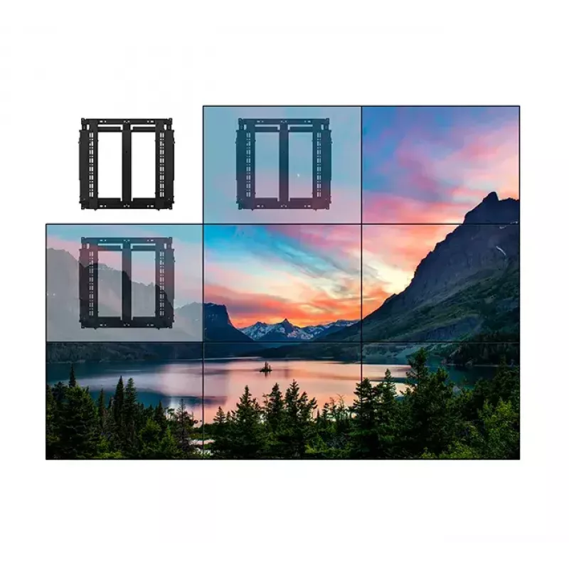 Video Wall Mount B-TECH BT8312/B Ultra-Slim Pop-Out