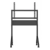 B-Tech BT8545/B TV Trolley, 55-86 inch, VESA 900x600, max 100 kg, Shelf, Black