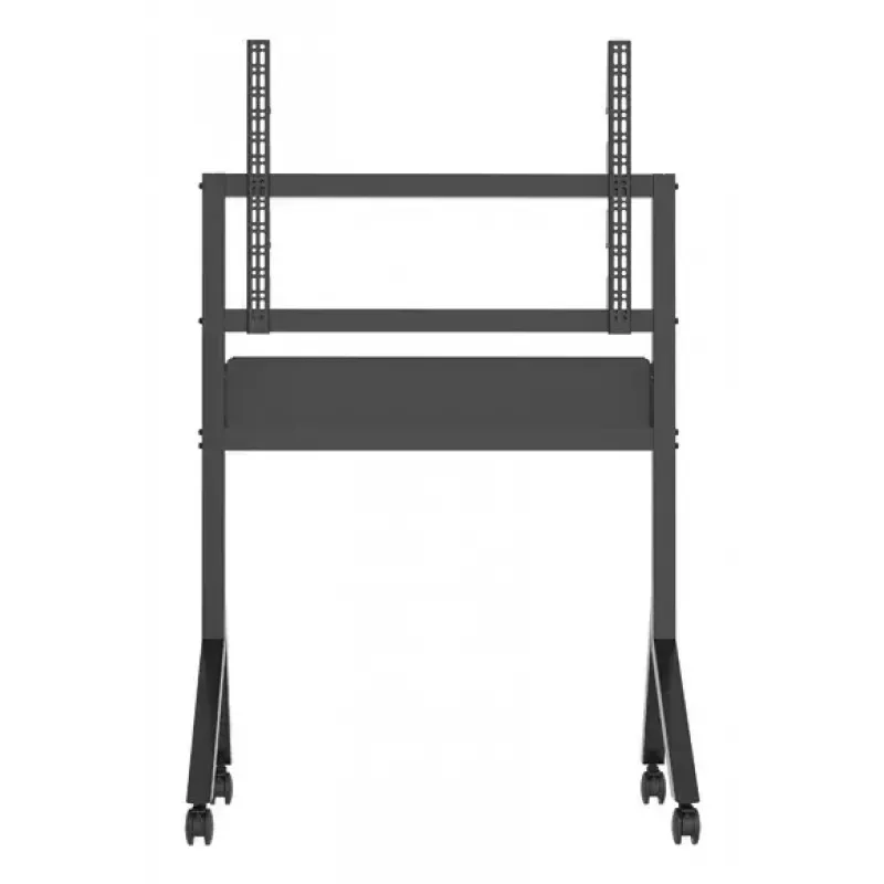 B-Tech BT8545/B TV Trolley, 55-86 inch, VESA 900x600, max 100 kg, Shelf, Black