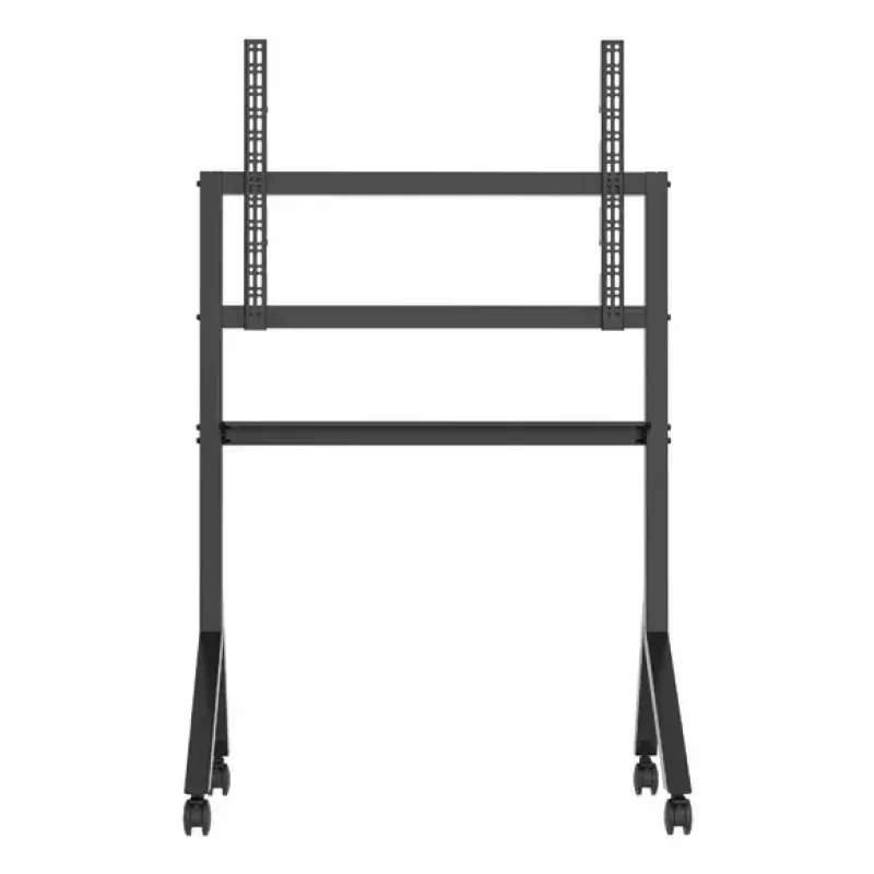 B-Tech BT8545/B TV Trolley, 55-86 inch, VESA 900x600, max 100 kg, Shelf, Black