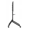 B-Tech BT8545/B TV Trolley, 55-86 inch, VESA 900x600, max 100 kg, Shelf, Black