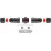 Microconnect KON526 wire connector RJ-45 Black