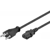 Power Cable Goobay 93617 Black 2m SEV 1011 IEC C13