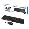 Wireless Keyboard Mouse Combo LogiLink ID0104 Black