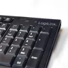 Wireless Keyboard Mouse Combo LogiLink ID0104 Black