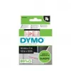 DYMO Authentic D1 Labels | Red Print on White Tape | 12 mm x 7 m | Self-Adhesive Labels for LabelManager Label Makers | Made in Europe