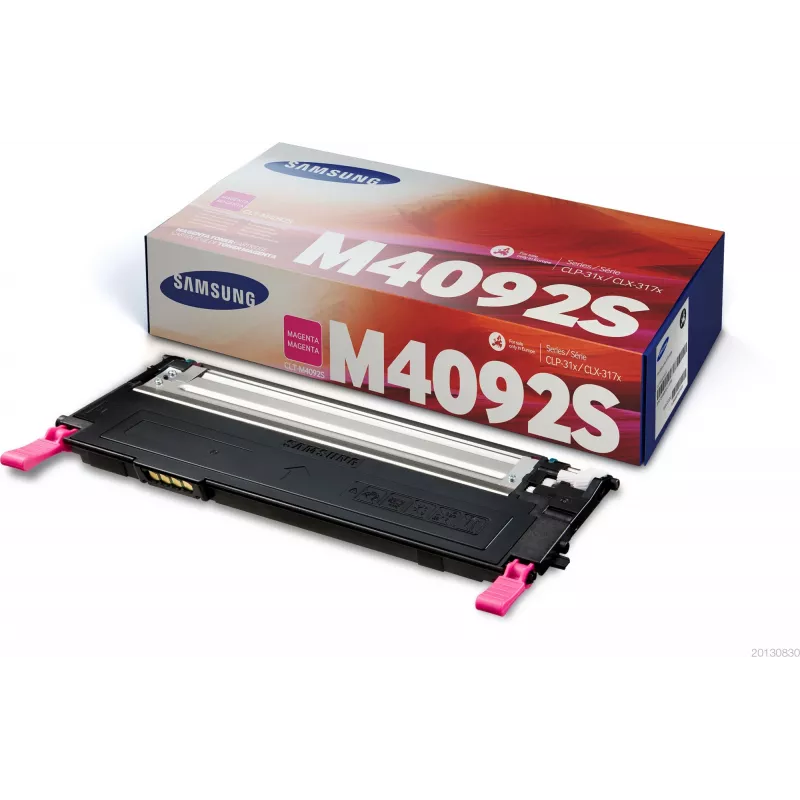 Samsung CLT-M4092S Magenta Toner Cartridge, 1000 pages, Magenta, 1 pc(s)