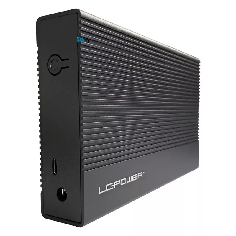 HDD/SSD enclosure LC-Power LC-25U3-C Black 2.5 inch USB Type-C 6 Gbit/s