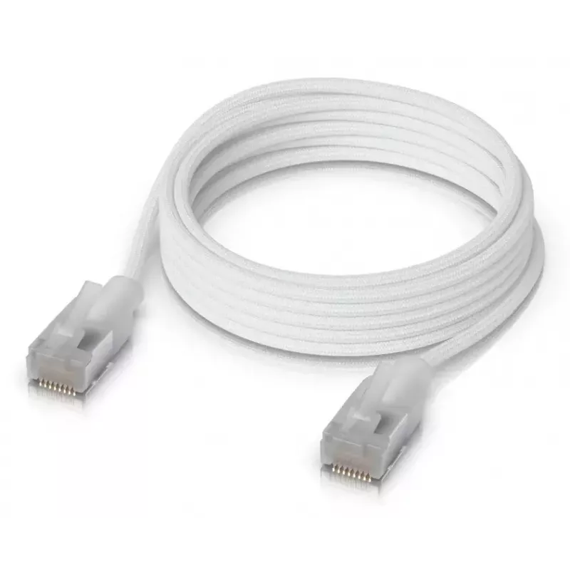 Networking Cable Ubiquiti UACC-Cable-Patch-EL-C6A-2M-W RJ-45 Cat6a 2m Translucent White