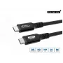 USB Cable Microconnect USB4CC2-240W 2m USB4 Gen 3x2 40 Gbit/s Black