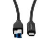 Microconnect USB3.1CB3 USB cable USB 3.2 Gen 1 (3.1 Gen 1) 3 m USB C USB B Black