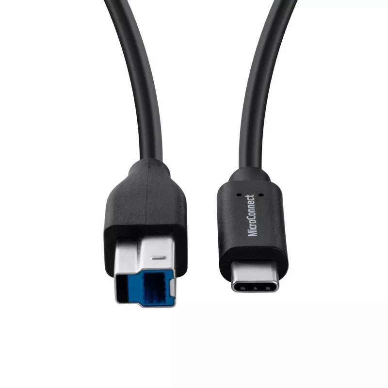 USB Cable Microconnect USB3.1CB2 1.8m USB C USB B 5 Gbit/s Black