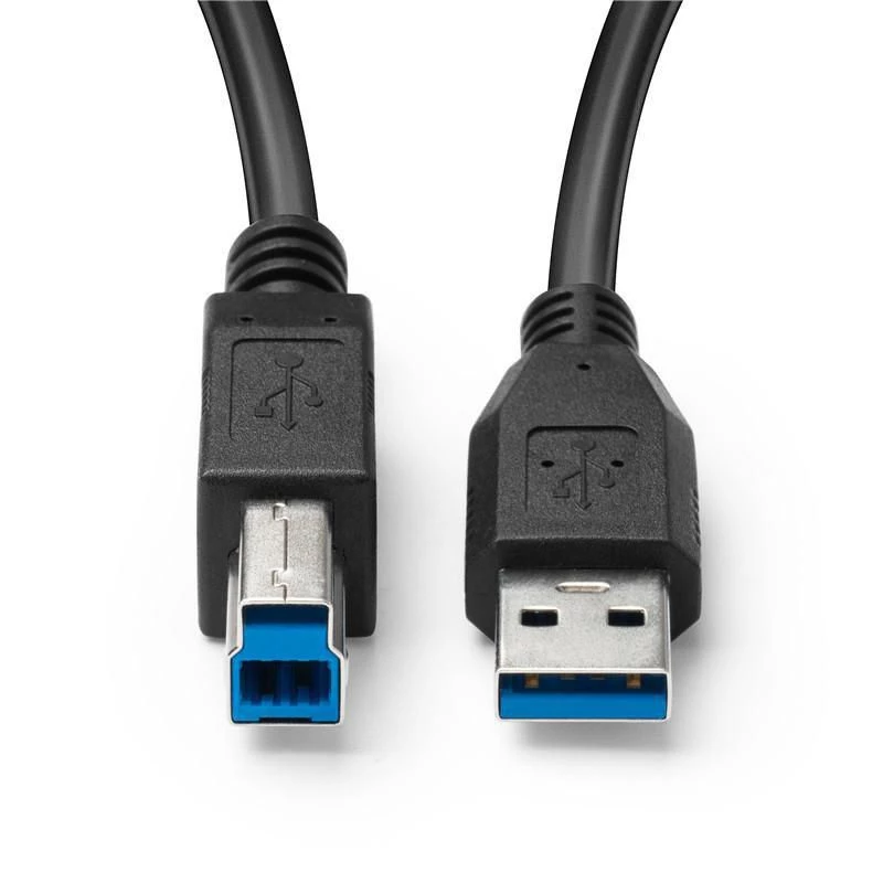 Microconnect USB3.0AB5B USB cable USB 3.2 Gen 1 (3.1 Gen 1) 5 m USB A USB B Black
