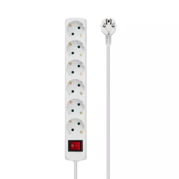 Microconnect GRU0065W power extension 5 m 6 AC outlet(s) Indoor White