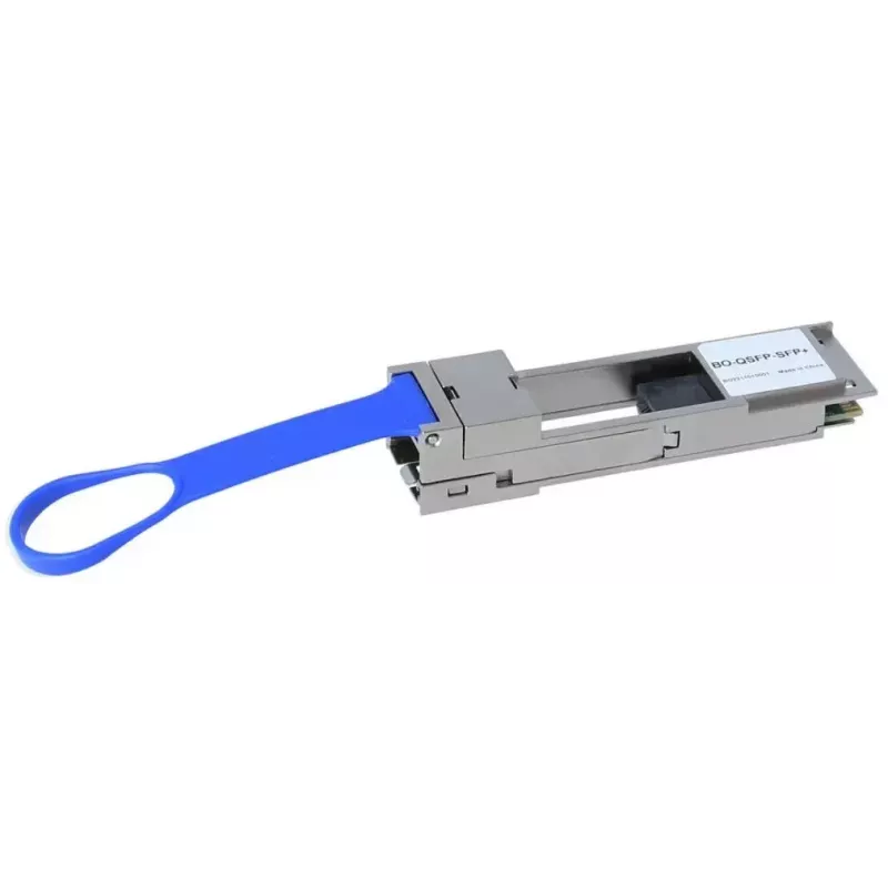 BlueOptics 00D9676-BO InfiniBand/fibre optic cable SFP+ QSFP Orange