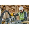 Mitre saw DeWALT DWS727-QS, stationary compound mitre saw, weight 22 kg, height 460 mm