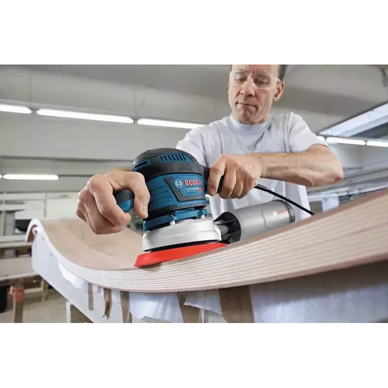 Bosch GEX 40-150 PROFESSIONAL Disc sander 12000 RPM 24000 OPM Black, Blue, Grey, Red 400 W