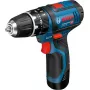 Bosch GSB 10,8-2-LI Professional Keyless Black, Blue, Red