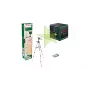 Laser level Bosch Quigo Green with tripod 1.1 m — compact cross-line laser set