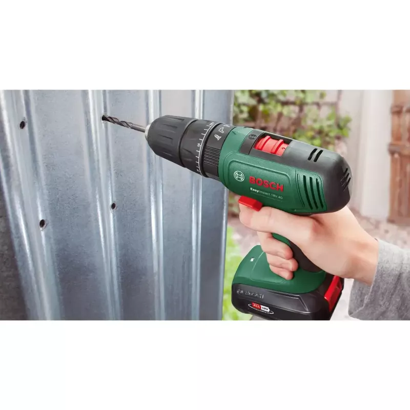 Bosch EasyImpact 18V-40 1630 RPM Black, Green