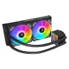 All-in-one liquid cooler ANTEC SYMPHONY 240 — 120 mm fans, Black, supports AM4/LGA1700