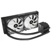All-in-one liquid cooler ANTEC SYMPHONY 240 — 120 mm fans, Black, supports AM4/LGA1700