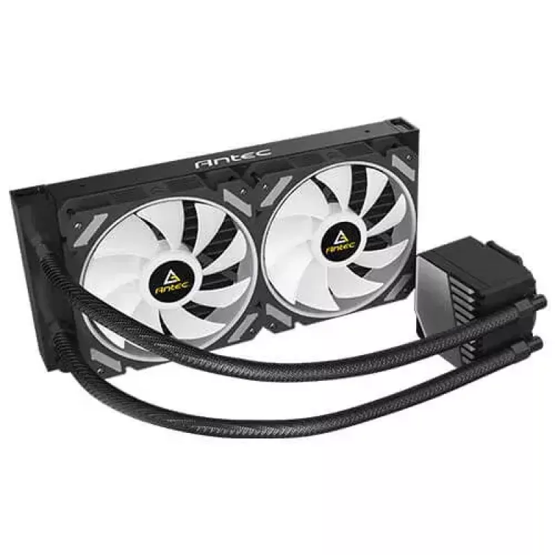 All-in-one liquid cooler ANTEC SYMPHONY 240 — 120 mm fans, Black, supports AM4/LGA1700