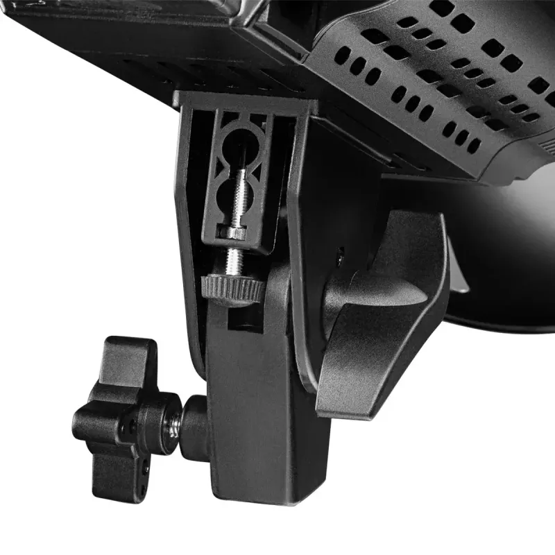 Studio LED light Walimex Niova 100 W, 1 LED bulb, black metal/plastic housing, LCD, 220-240V 50Hz