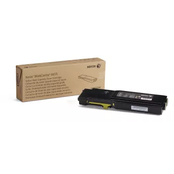 Xerox Genuine WorkCentre® 6655/6655i Yellow High capacity Toner Cartridge (7500 Pages) - 106R02746