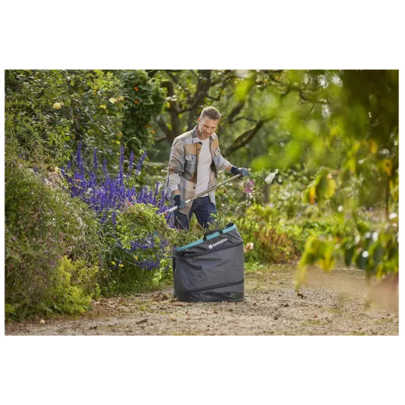 Garden bag GARDENA 11716-20 220L Black Green Lightweight Durable