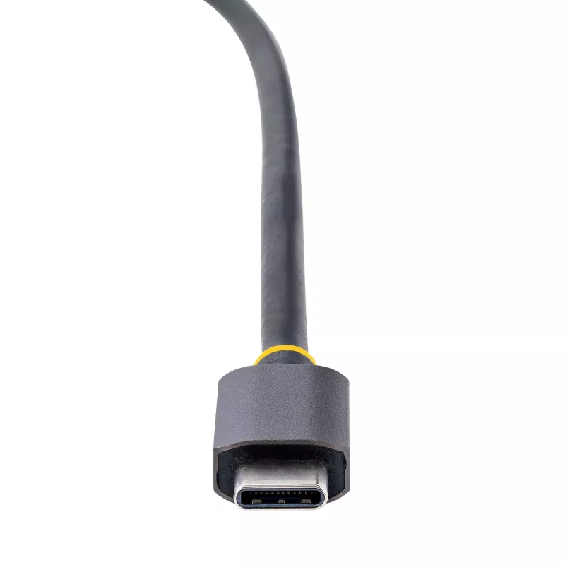 StarTech.com USB C Video Adapter, USB C to HDMI DVI VGA Adapter, Up to 4K 60Hz, Aluminum, Multiport Video Display Adapter, Thunderbolt 3 / 4 Compatible, USB Type C Travel Adapter