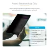 StarTech.com 4-Way Privacy Screen For 11-inch iPad Pro, For Portrait/Landscape Orientations, Touch-Enabled, +/- 30 Deg. View, Blocks up to 51% Blue Light, Anti-Glare