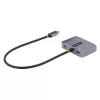 StarTech.com USB C Video Adapter, USB C to HDMI VGA Multiport Adapter, 3.5mm Audio, 4K 60Hz HDR, 100W PD Pass-Through, Thunderbolt 3/4 Compatible - USB C Display Travel Adapter