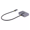 StarTech.com USB C Video Adapter, USB C to HDMI VGA Multiport Adapter, 3.5mm Audio, 4K 60Hz HDR, 100W PD Pass-Through, Thunderbolt 3/4 Compatible - USB C Display Travel Adapter