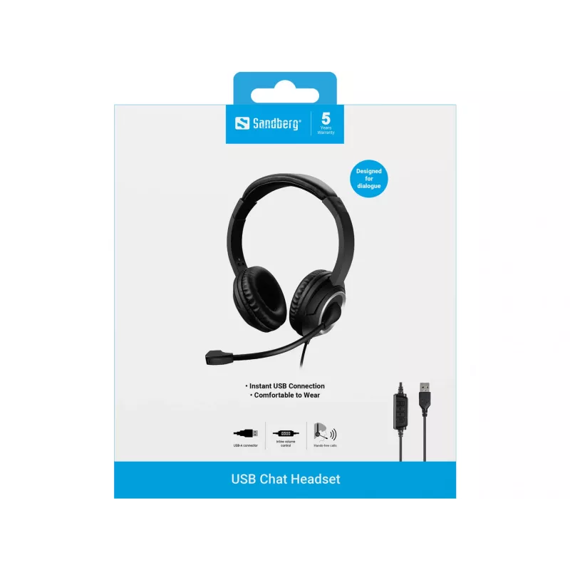 Headset Sandberg USB Chat Headset
