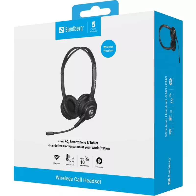 Headset Sandberg Wireless Call Headset
