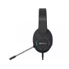 Headset SANDBERG BossBlaster USB — wired gaming headset, 20–20000 Hz, 2 m cable, 240 g, black