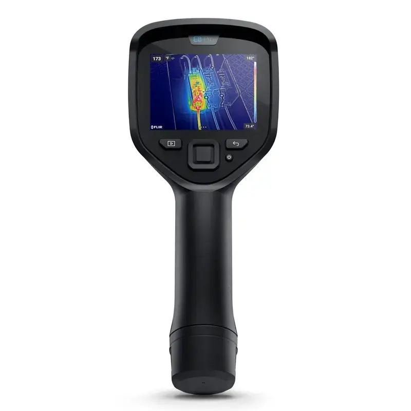 Thermal imaging camera Flir Systems E8-PRO — 320×240 px, NETD 40 mK, IFOV 1.8 mRad, 3.5 inch display, metal housing, black