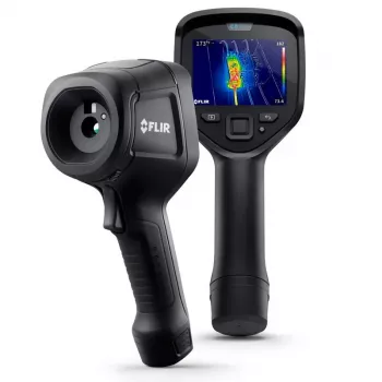 Thermal imaging camera Flir Systems E8-PRO — 320×240 px, NETD 40 mK, IFOV 1.8 mRad, 3.5 inch display, metal housing, black