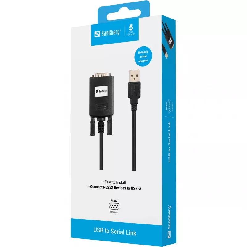 USB to Serial Link Sandberg PL-2303GT