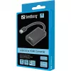 Sandberg USB 3.0 to HDMI Converter Black Passive Video Converter