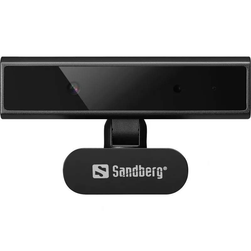 Webcam Sandberg Face-ID Webcam Mini 2 MP Full HD USB-C Black
